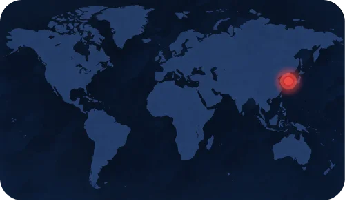 Korea Peninsula minimap